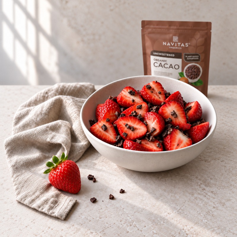 Navitas Organics Cacao Nibs — Unsweetened, 16 oz